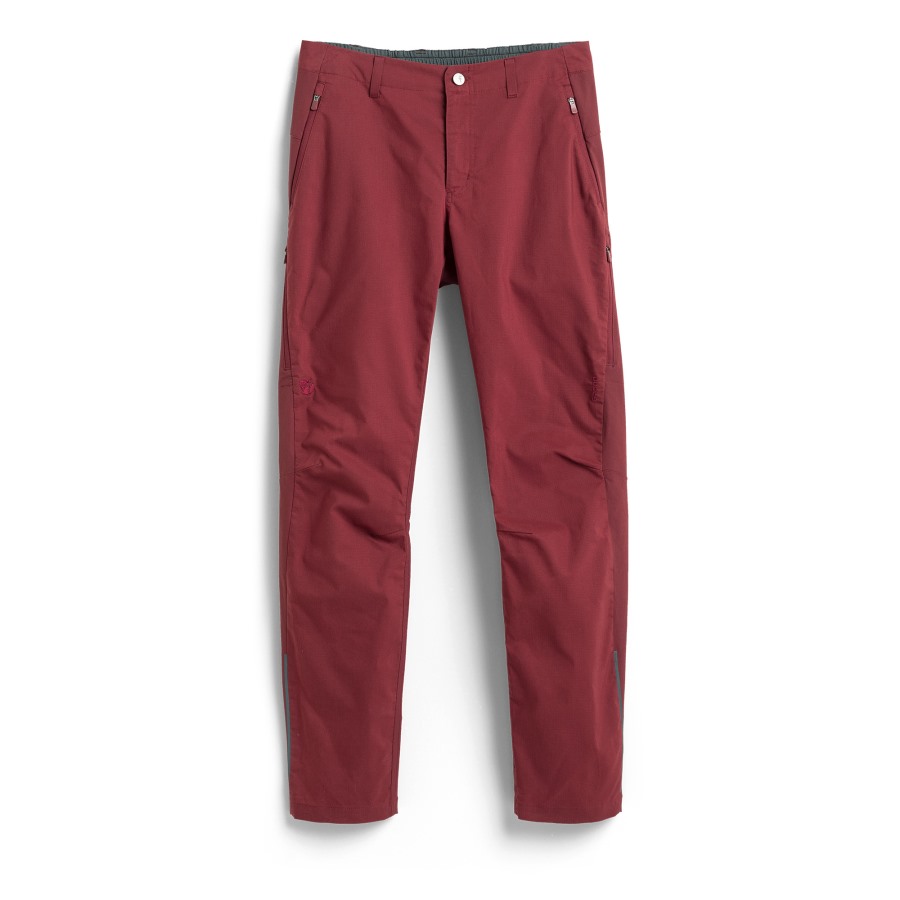 S/F Rider'S Hybrid Trousers W Bordeaux Red Fjällräven