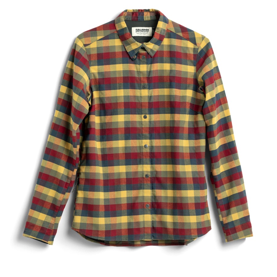 Fjällräven S/F Rider'S Flannel Shirt Ls W Flag Check