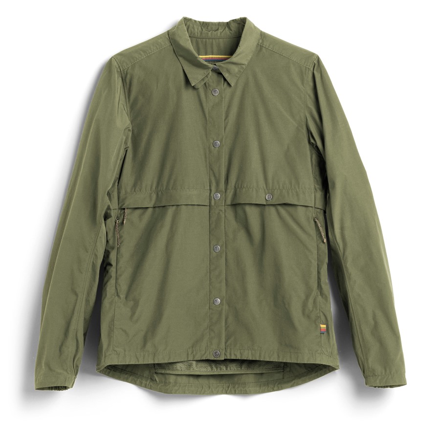 S/F Rider'S Wind Jacket W Fjällräven Green
