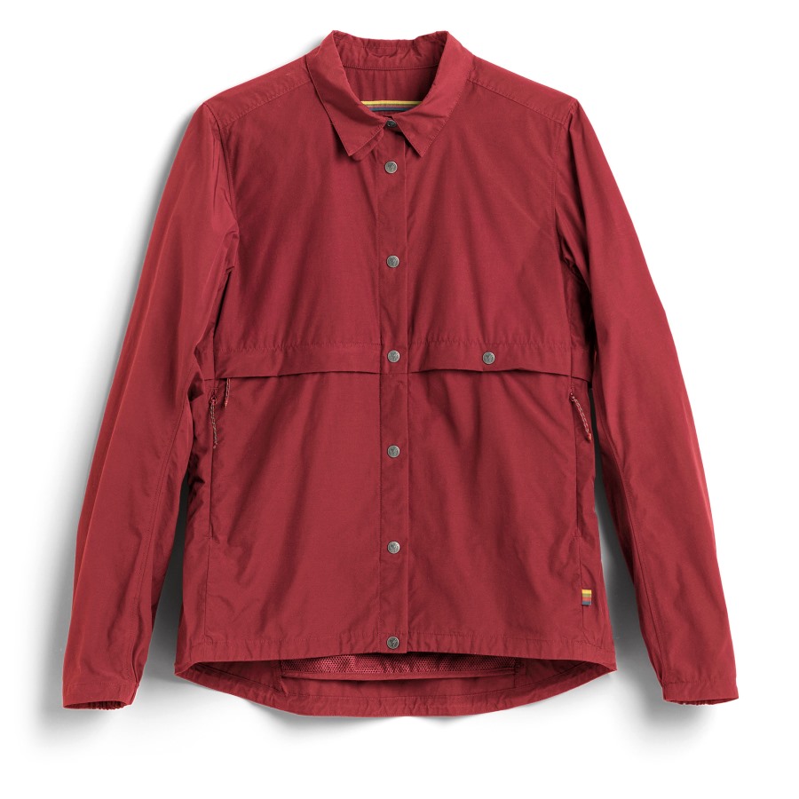 Fjällräven S/F Rider'S Wind Jacket W Pomegranate Red