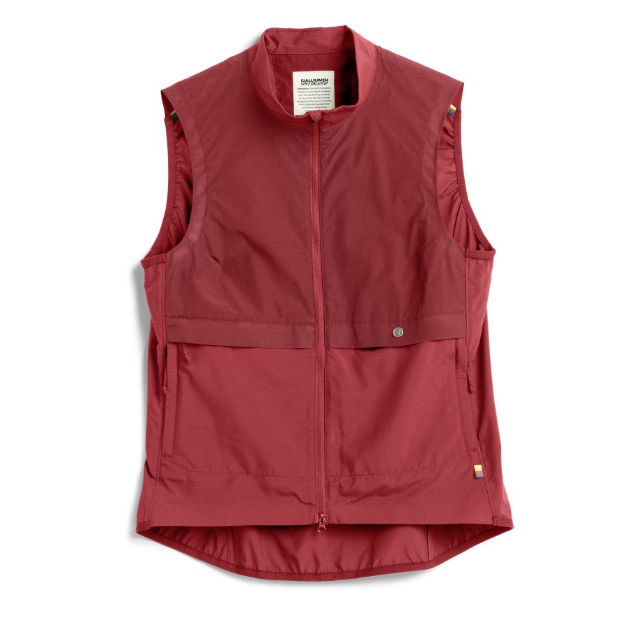 Pomegranate Red S/F Adventure Vest W Fjällräven