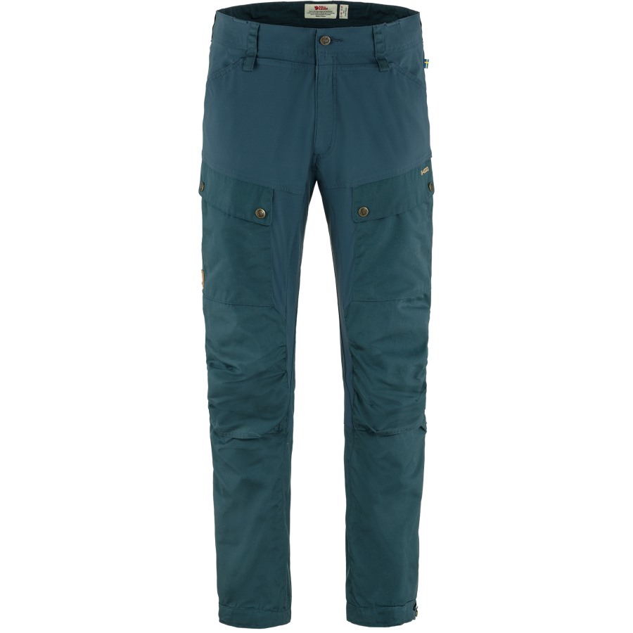 Keb Trousers M Long Fjällräven Mountain Blue-Mountain Blue