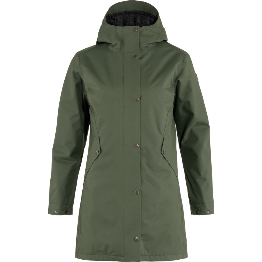 Visby 3 In 1 Jacket W Fjällräven Deep Forest