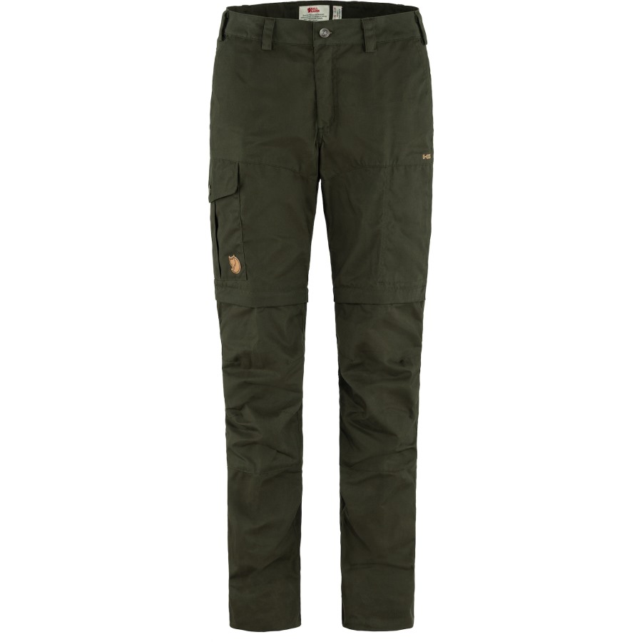 Karla Pro Zip-Off Trousers W Deep Forest Fjällräven