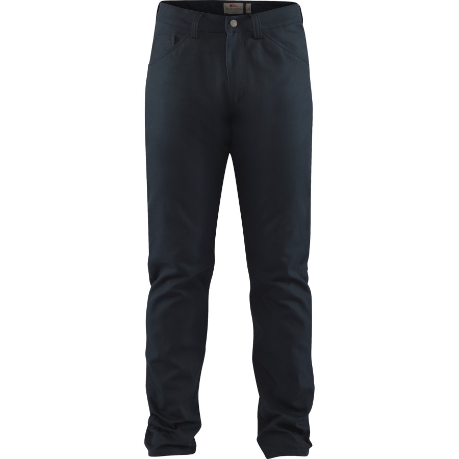 Fjällräven Dark Navy Greenland Canvas Jeans M Long