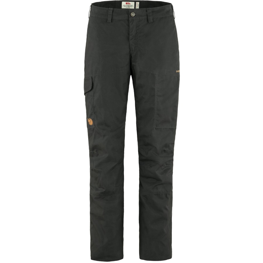 Dark Grey Fjällräven Karla Trousers Hydratic W