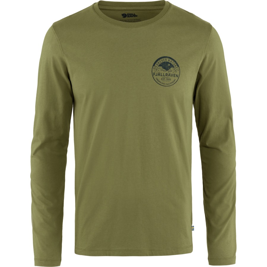 Caper Green Forever Nature Badge Ls M Fjällräven Brand