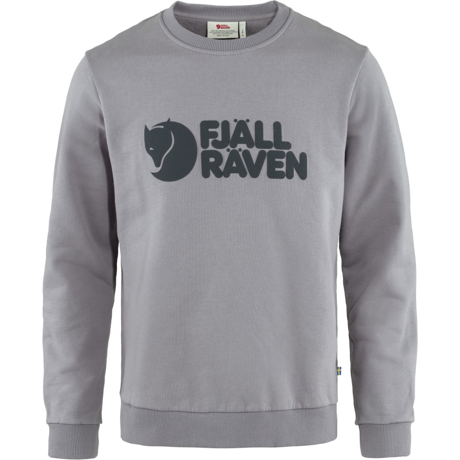 Logo Sweater M Fjällräven Flint Grey