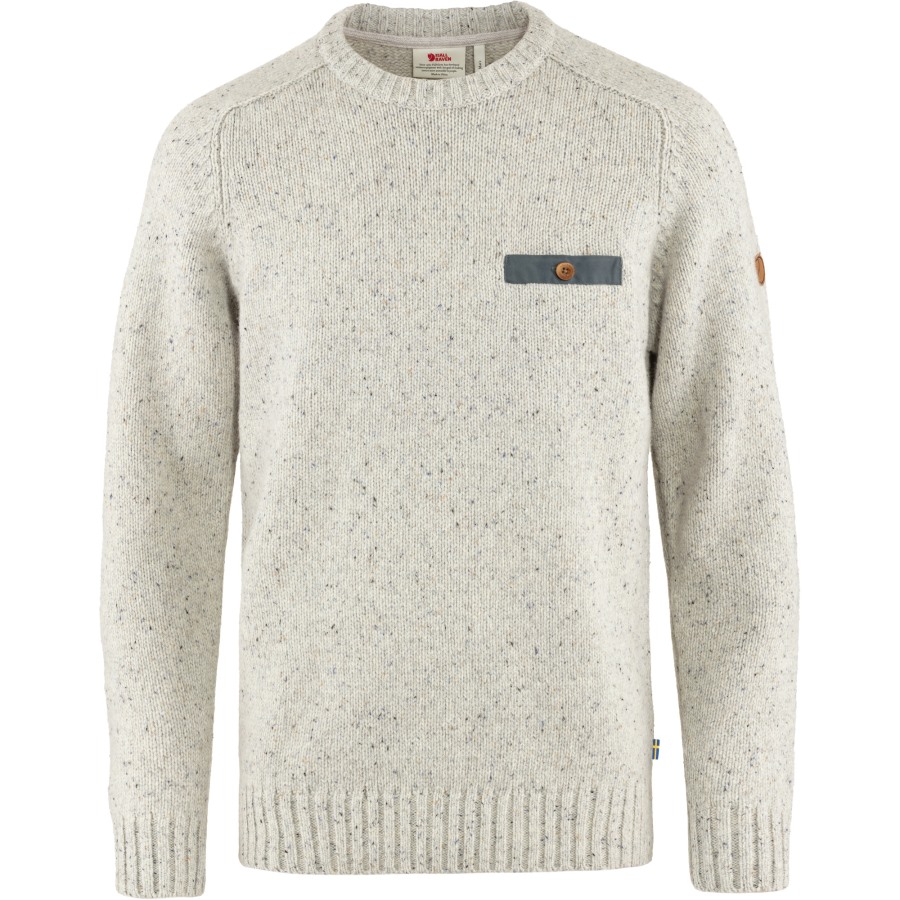 Fjällräven Chalk White Lada Round-Neck Sweater M