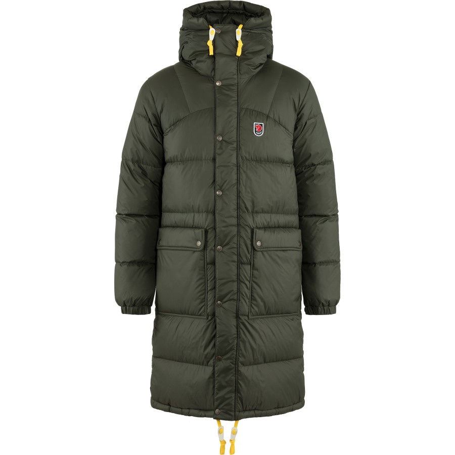 Deep Forest Fjällräven Brand Expedition Long Down Parka M