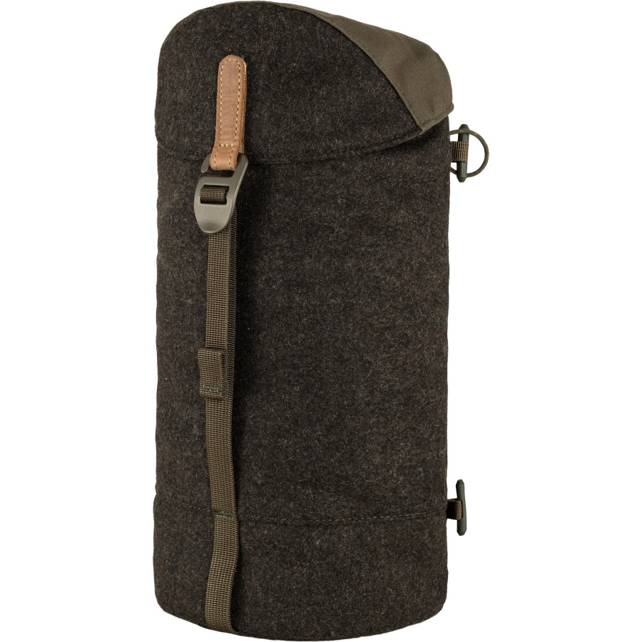 Fjällräven Dark Olive-Brown Värmland Wool Side Pocket
