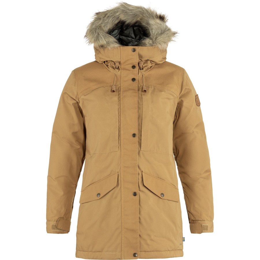 Buckwheat Brown Singi Down Jacket W Fjällräven