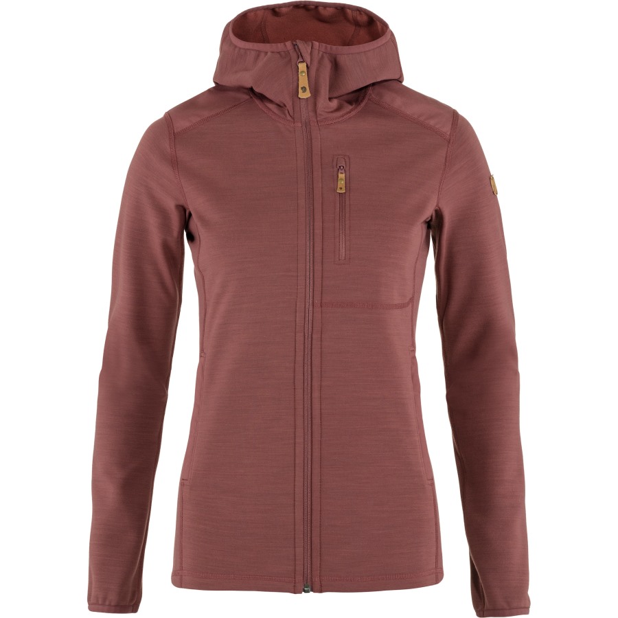 Mesa Purple Fjällräven Keb Fleece Hoodie W