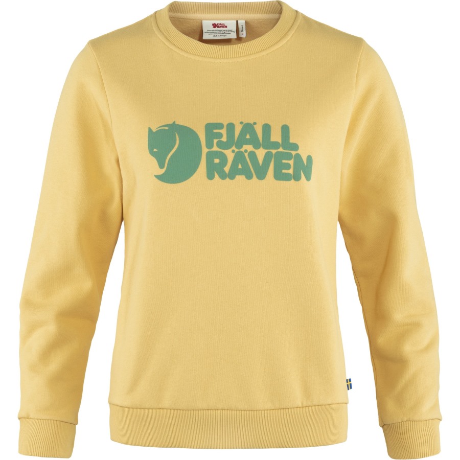 Mais Yellow Fjällräven Logo Sweater W