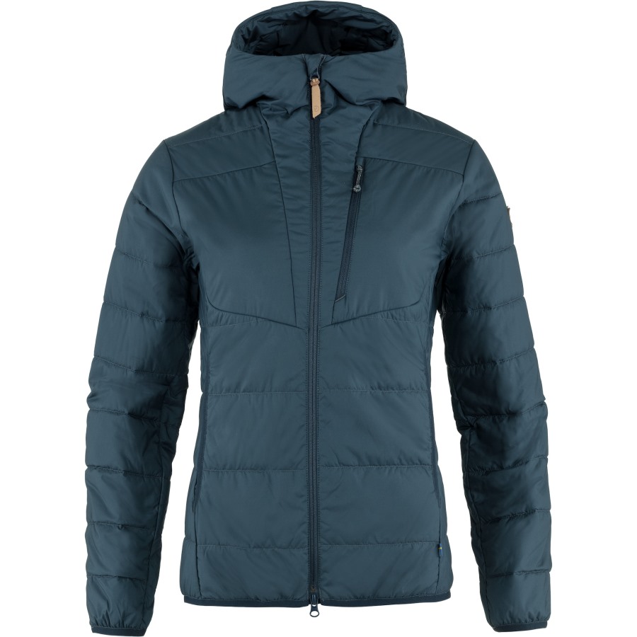 Keb Padded Hoodie W Mountain Blue Fjällräven
