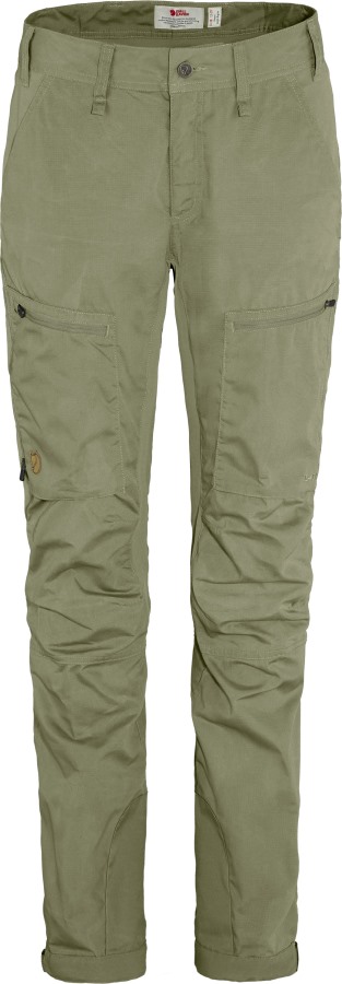 Abisko Lite Trekking Trousers W Short Light Olive Fjällräven