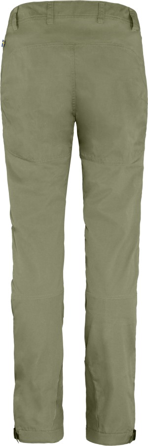 Abisko Lite Trekking Trousers W Short Light Olive Fjällräven