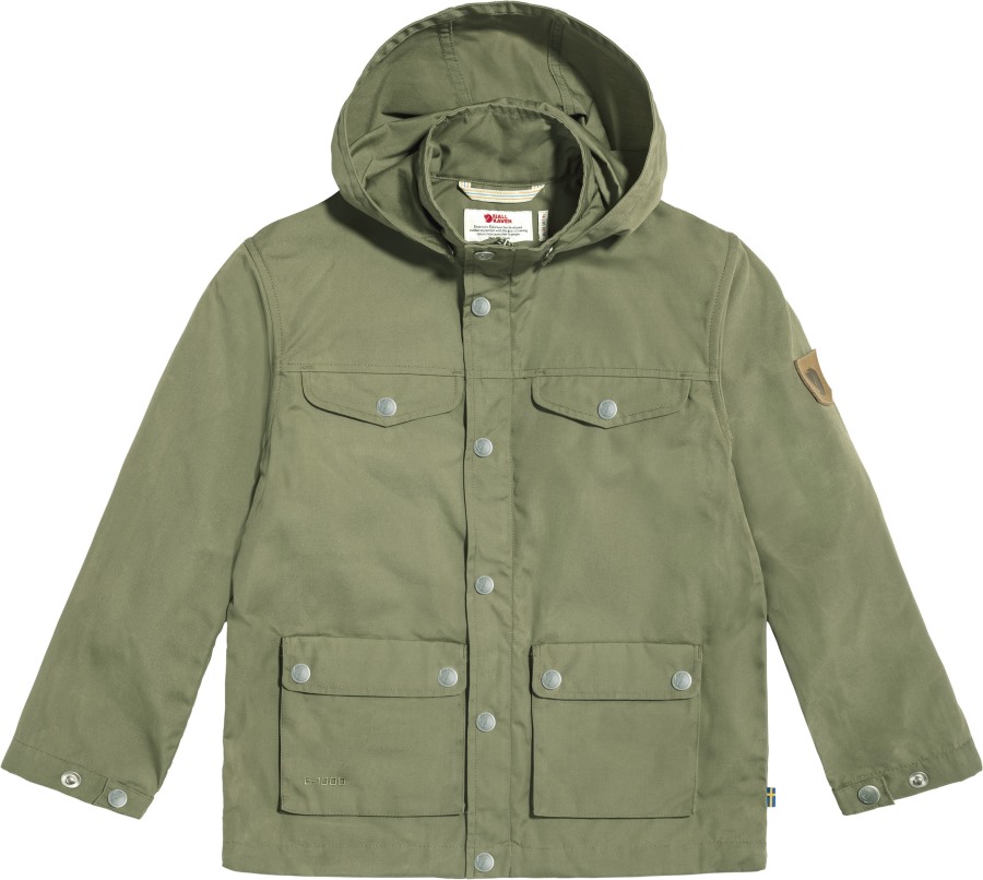 Fjällräven Kids Greenland Jacket Green