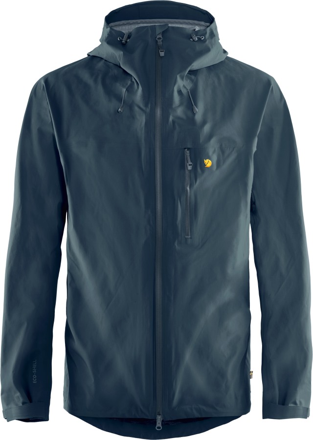 Mountain Blue Fjällräven Brand Bergtagen Lite Eco-Shell Jacket M