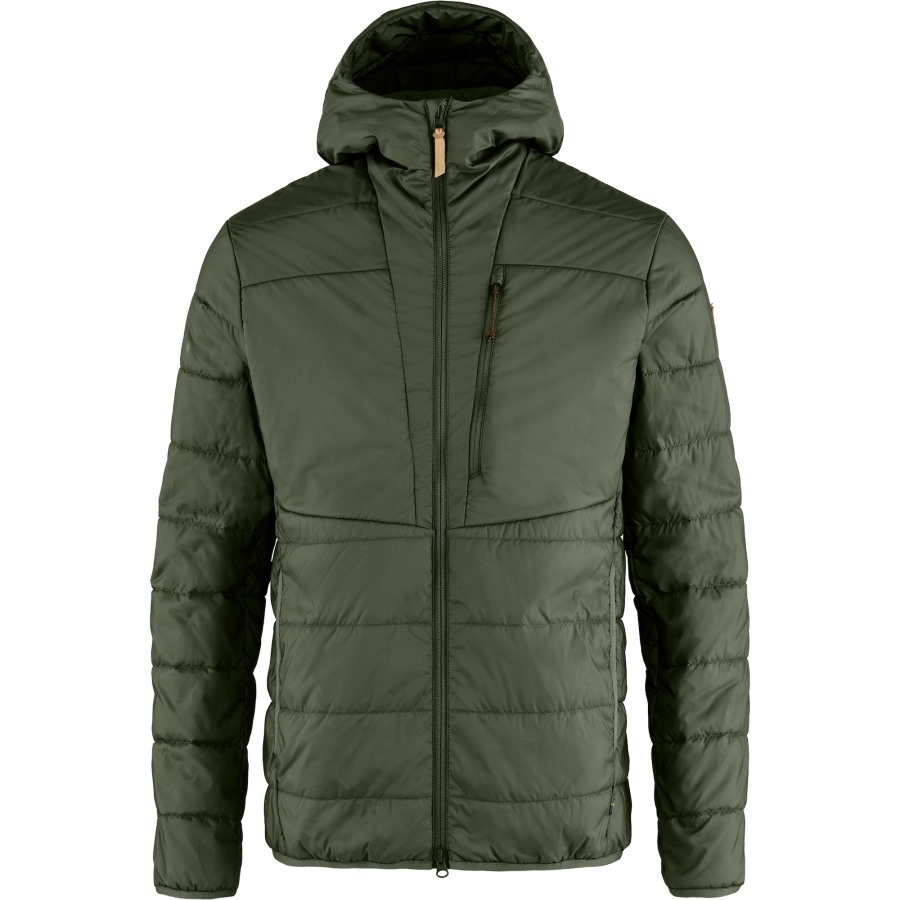 Deep Forest Keb Padded Hoodie M Fjällräven Brand