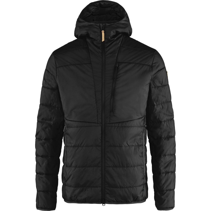 Fjällräven Brand Black Keb Padded Hoodie M