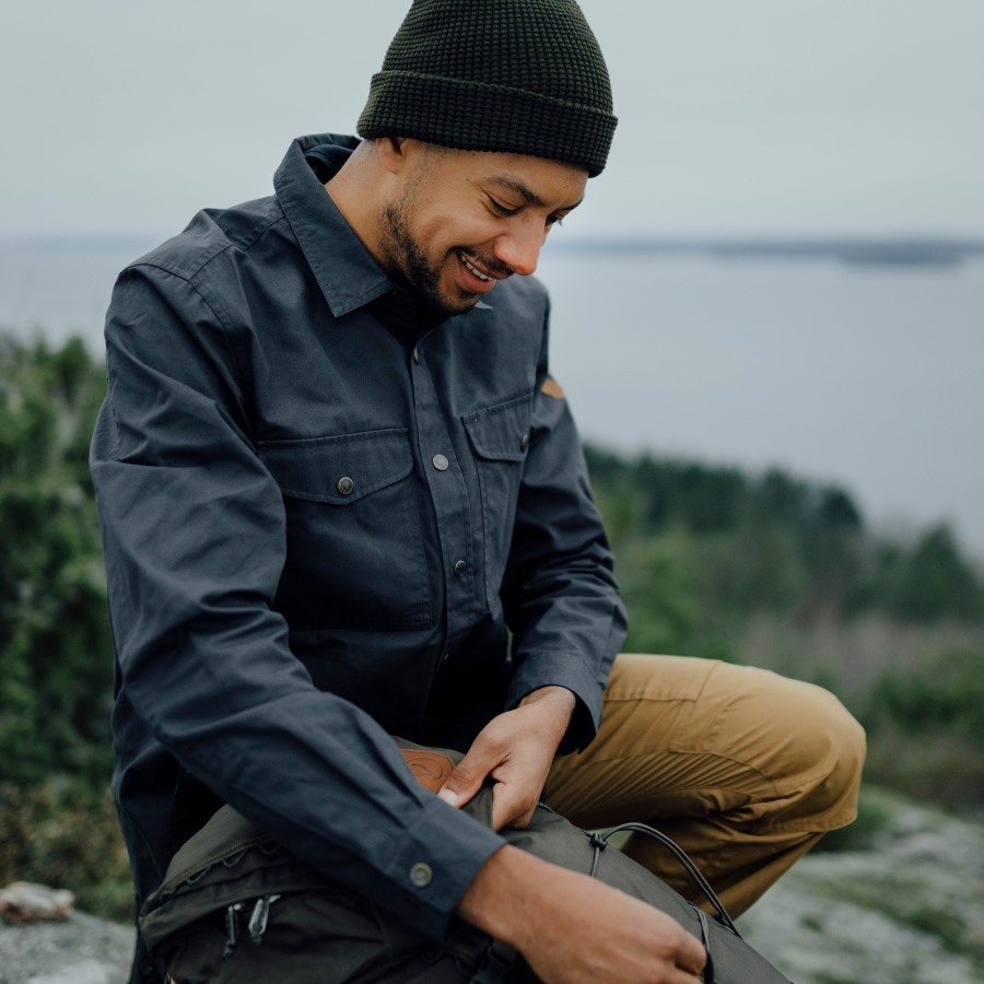 Fjällräven Dark Navy-Black Vidda Pro Trousers M Long