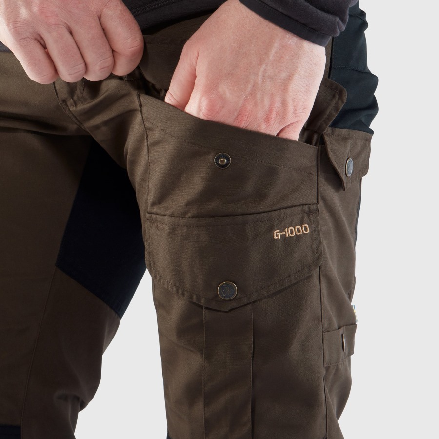 Fjällräven Dark Navy-Black Vidda Pro Trousers M Long