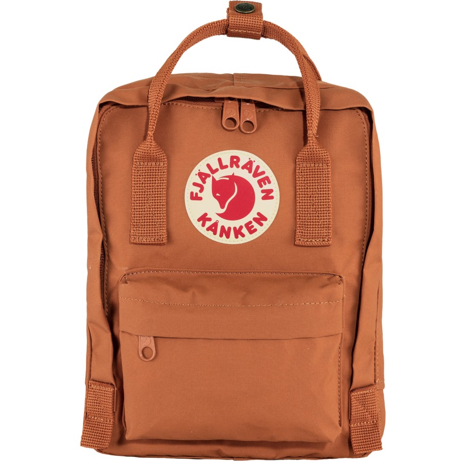 Terracotta Brown Fjällräven Kånken Mini
