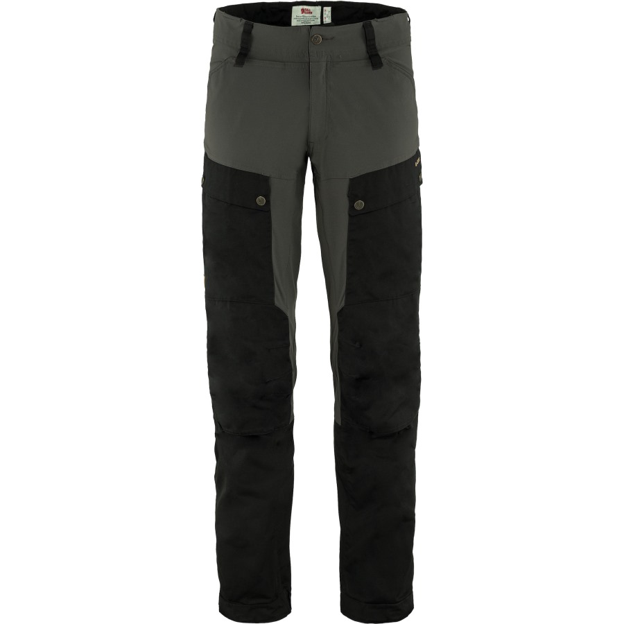 Keb Trousers M Reg Fjällräven Brand Black-Stone Grey