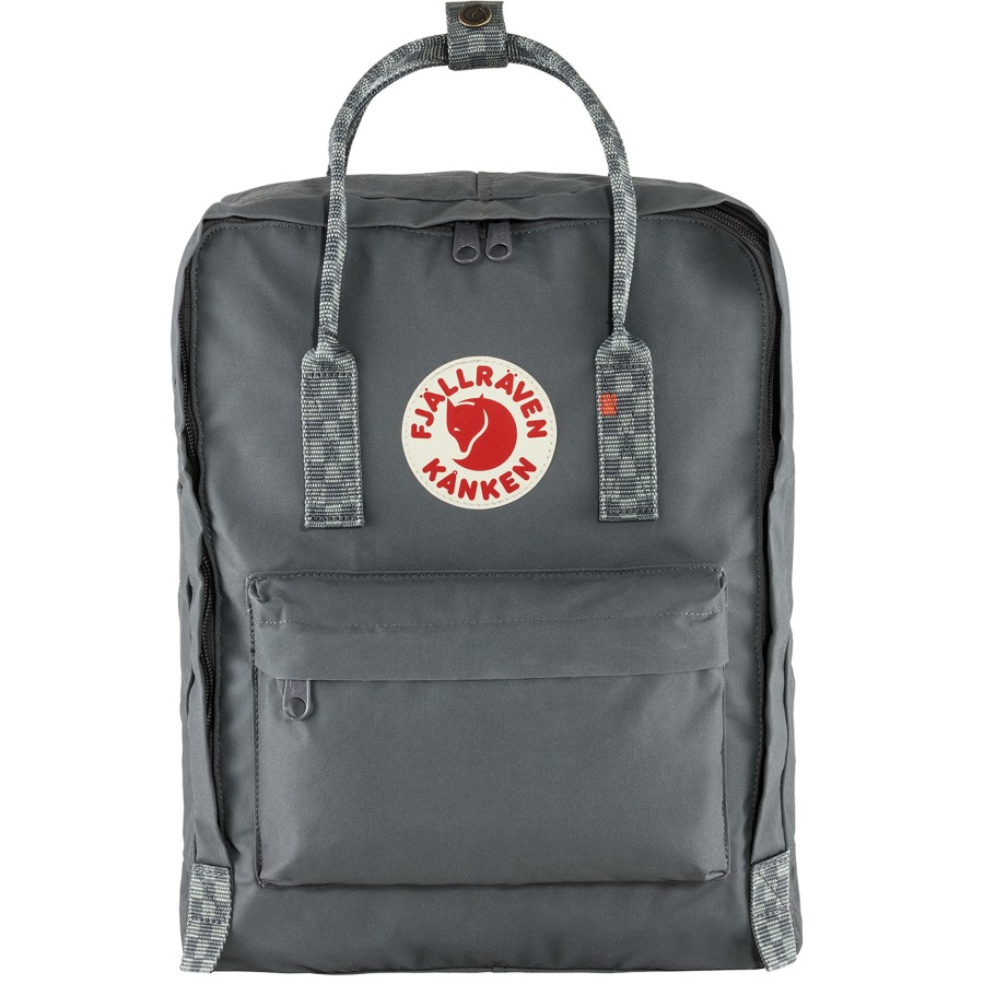 Super Grey-Chess Pattern Fjällräven Kånken