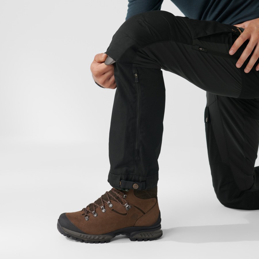 Deep Forest-Laurel Green Fjällräven Brand Keb Trousers M Reg