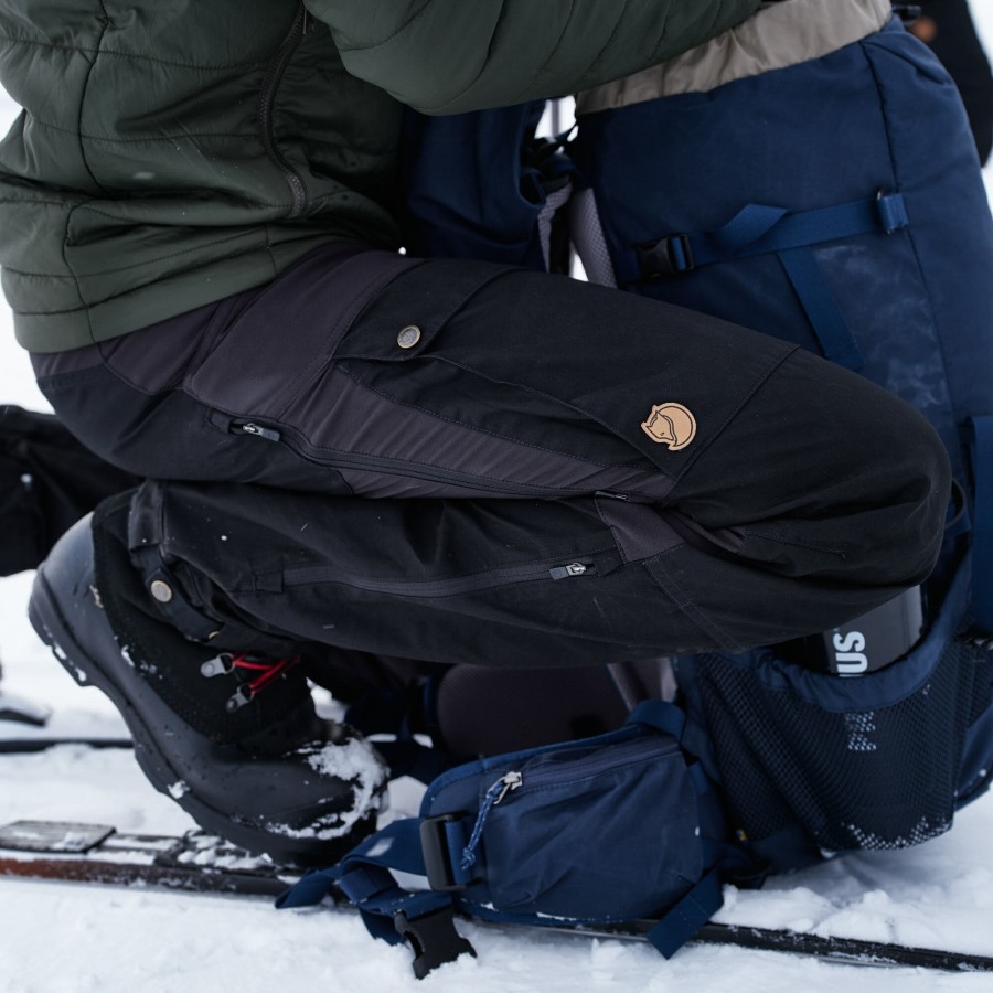 Deep Forest-Laurel Green Fjällräven Brand Keb Trousers M Reg