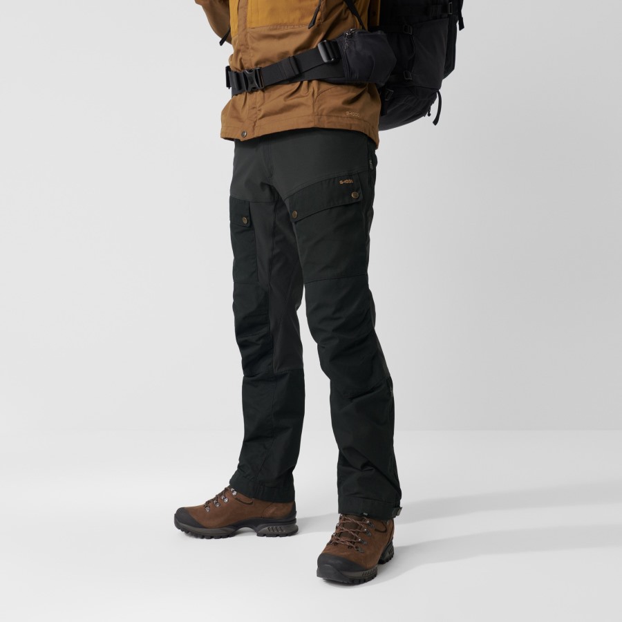 Deep Forest-Laurel Green Fjällräven Brand Keb Trousers M Reg