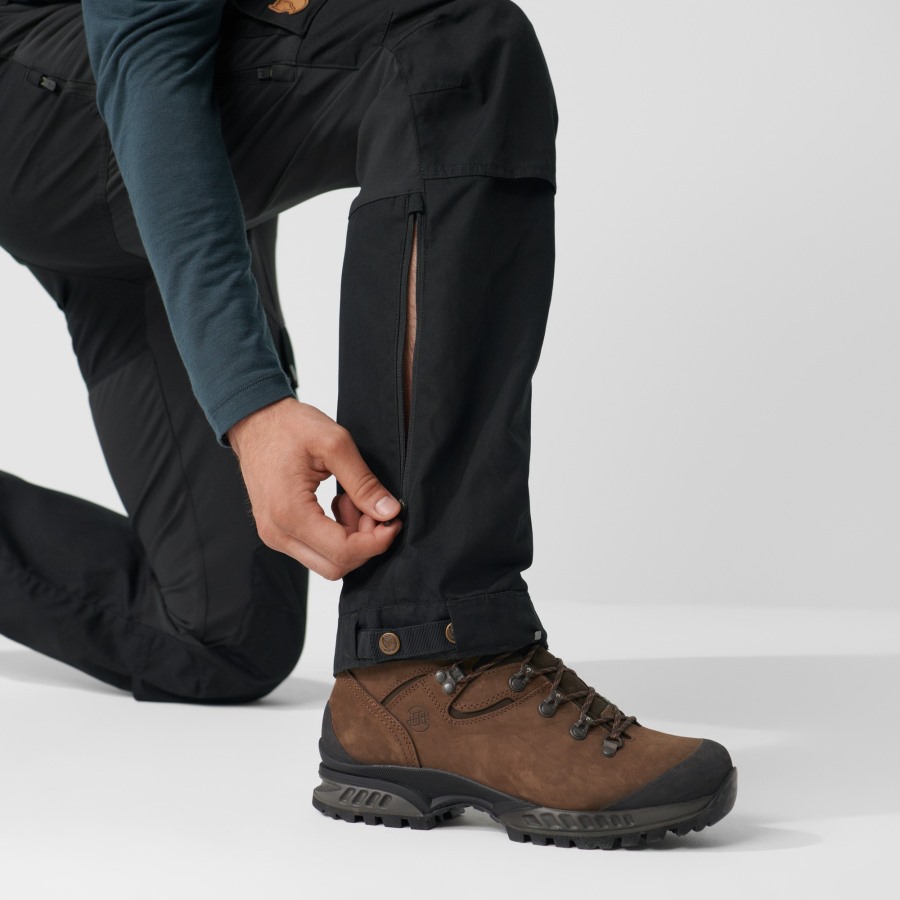 Deep Forest-Laurel Green Fjällräven Brand Keb Trousers M Reg