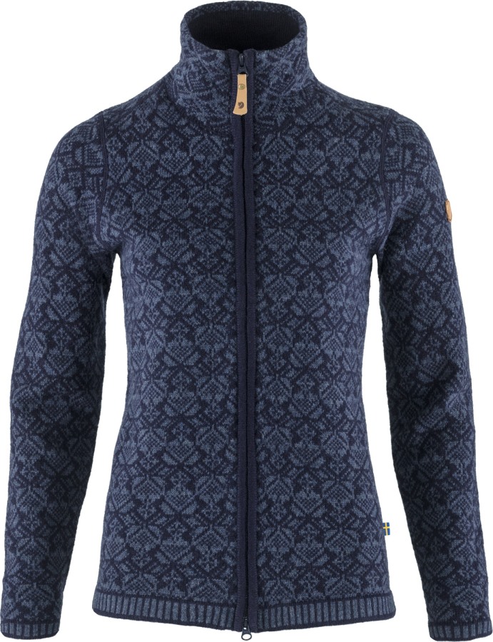 Snow Cardigan W Dark Navy Fjällräven