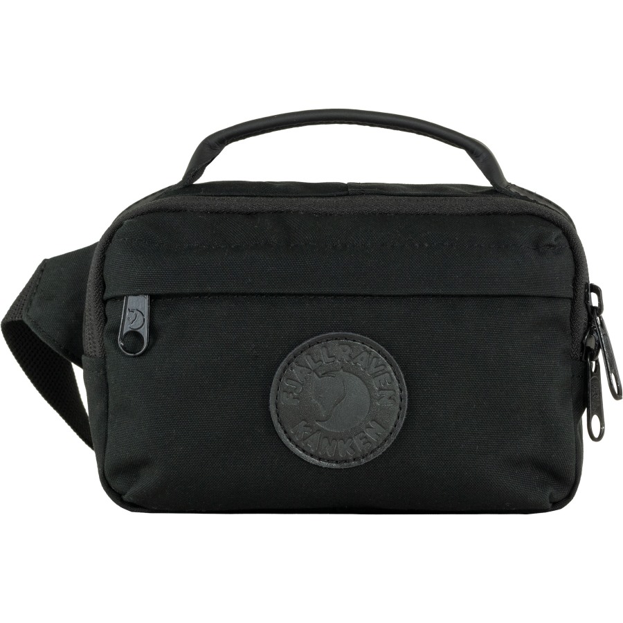 Fjällräven Black Kånken No. 2 Black Hip Pack