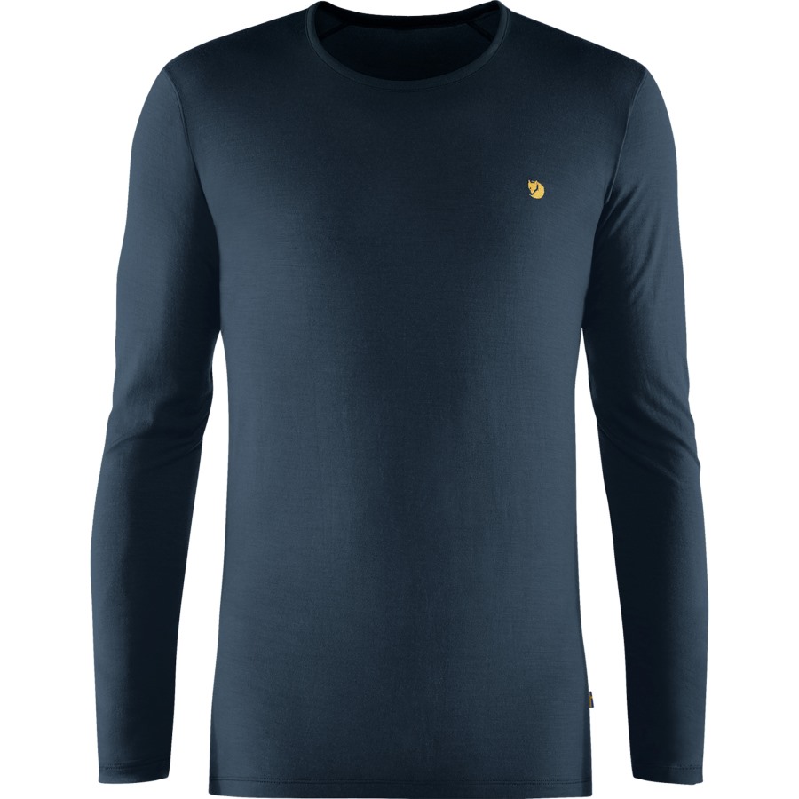 Bergtagen Thinwool Ls M Fjällräven Brand Mountain Blue