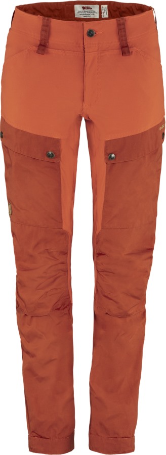 Fjällräven Cabin Red-Rowan Red Keb Trousers W Short