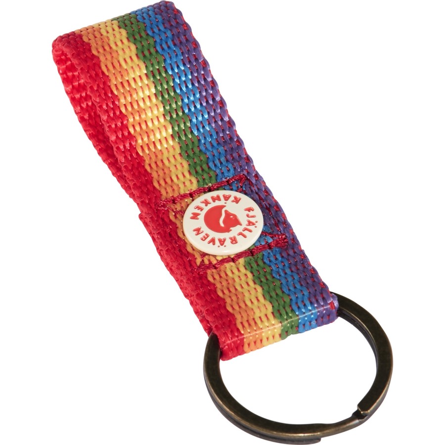 Rainbow Pattern Kånken Rainbow Keyring Fjällräven