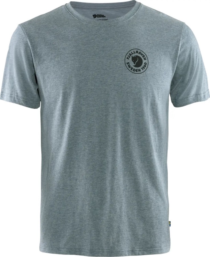 1960 Logo T-Shirt M Uncle Blue-Melange Fjällräven