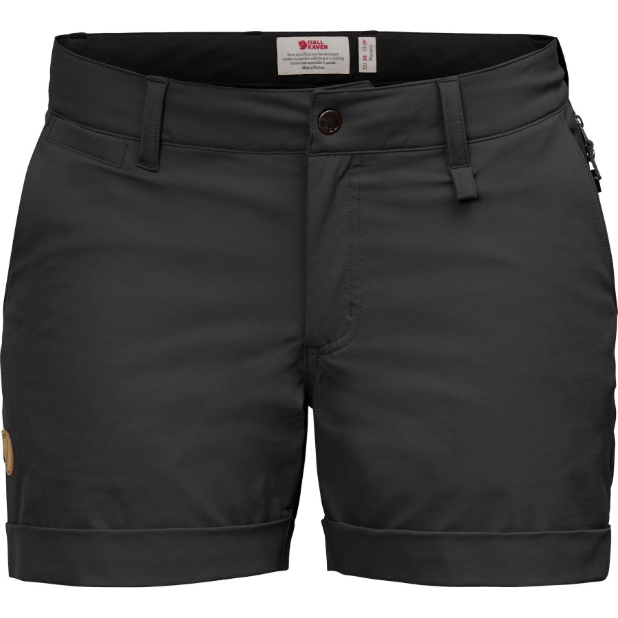 Abisko Stretch Shorts W Fjällräven Black