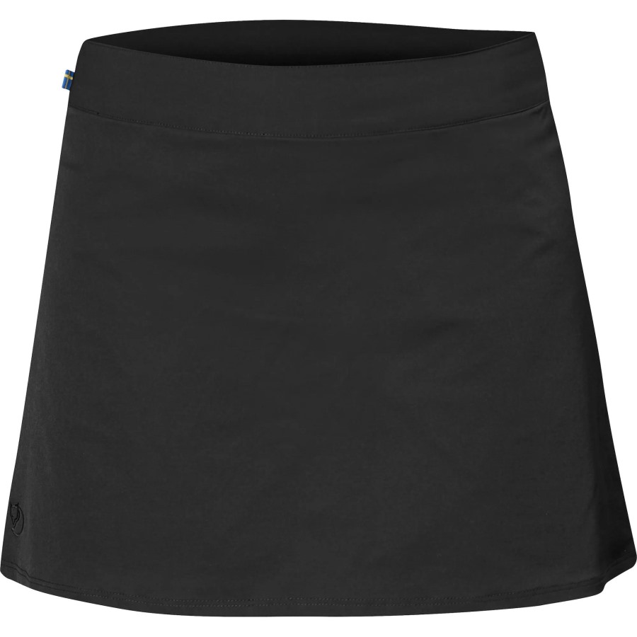 Dark Grey Fjällräven Abisko Trekking Skirt W
