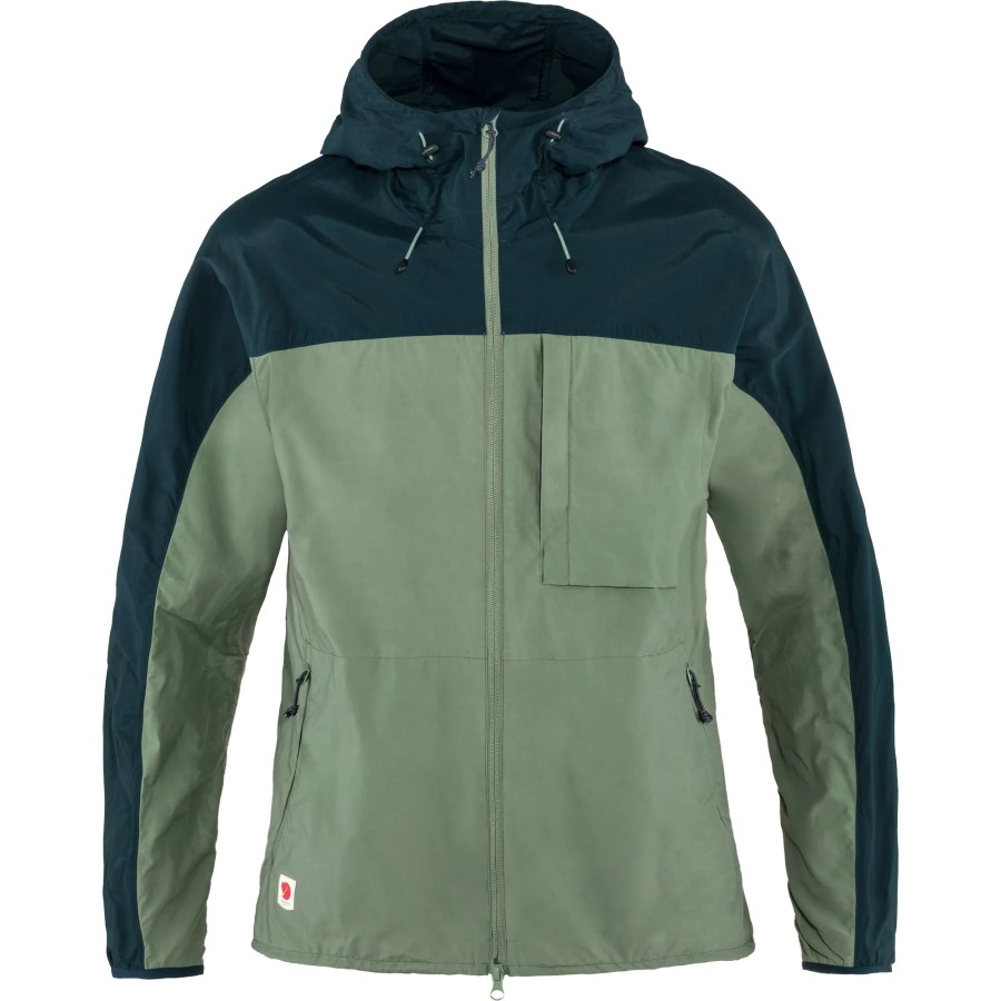 Fjällräven High Coast Wind Jacket M Patina Green-Navy