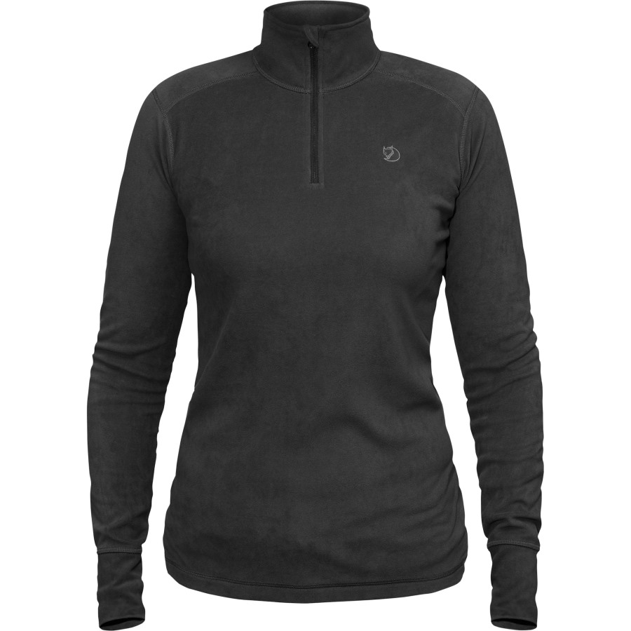 Skare Half Zip W Fjällräven Dark Grey