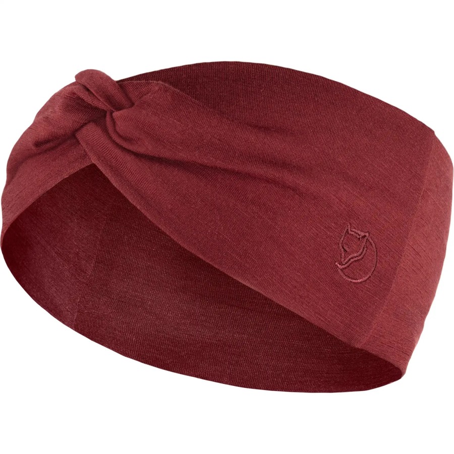 Abisko Wool Headband Pomegranate Red Fjällräven