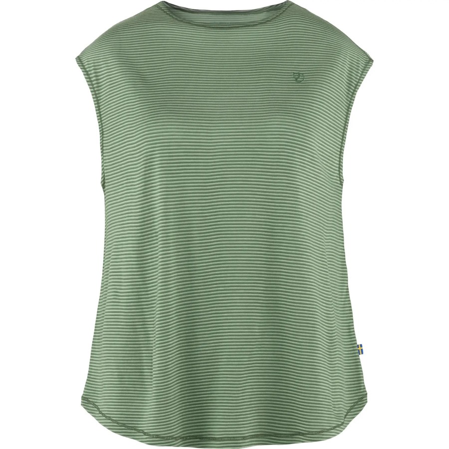 Patina Green Fjällräven High Coast Cool T-Shirt W
