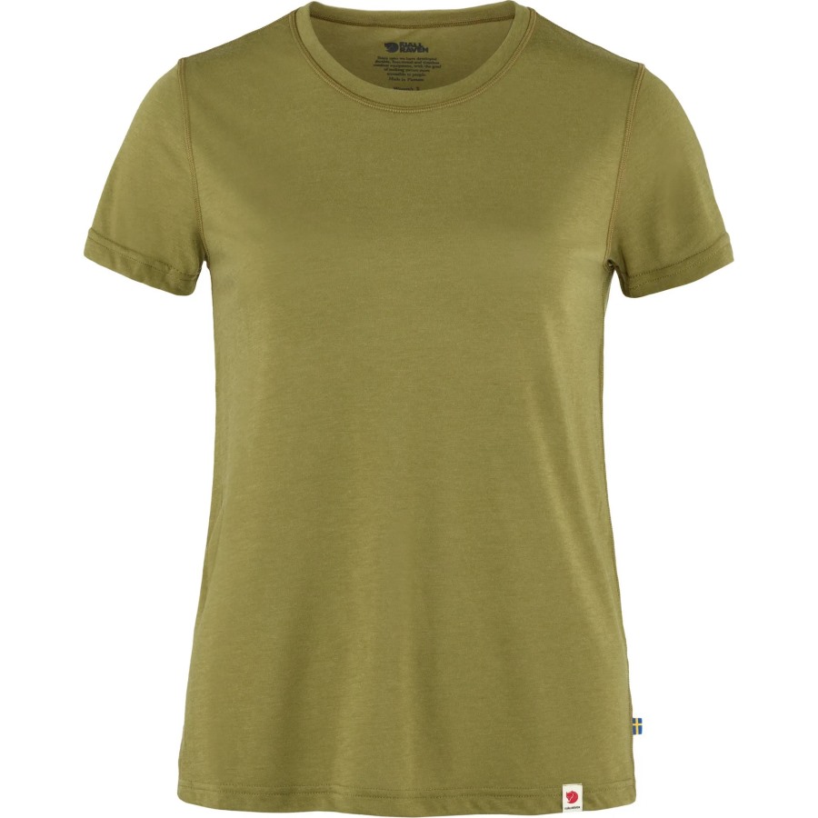 High Coast Lite T-Shirt W Fjällräven Moss Green