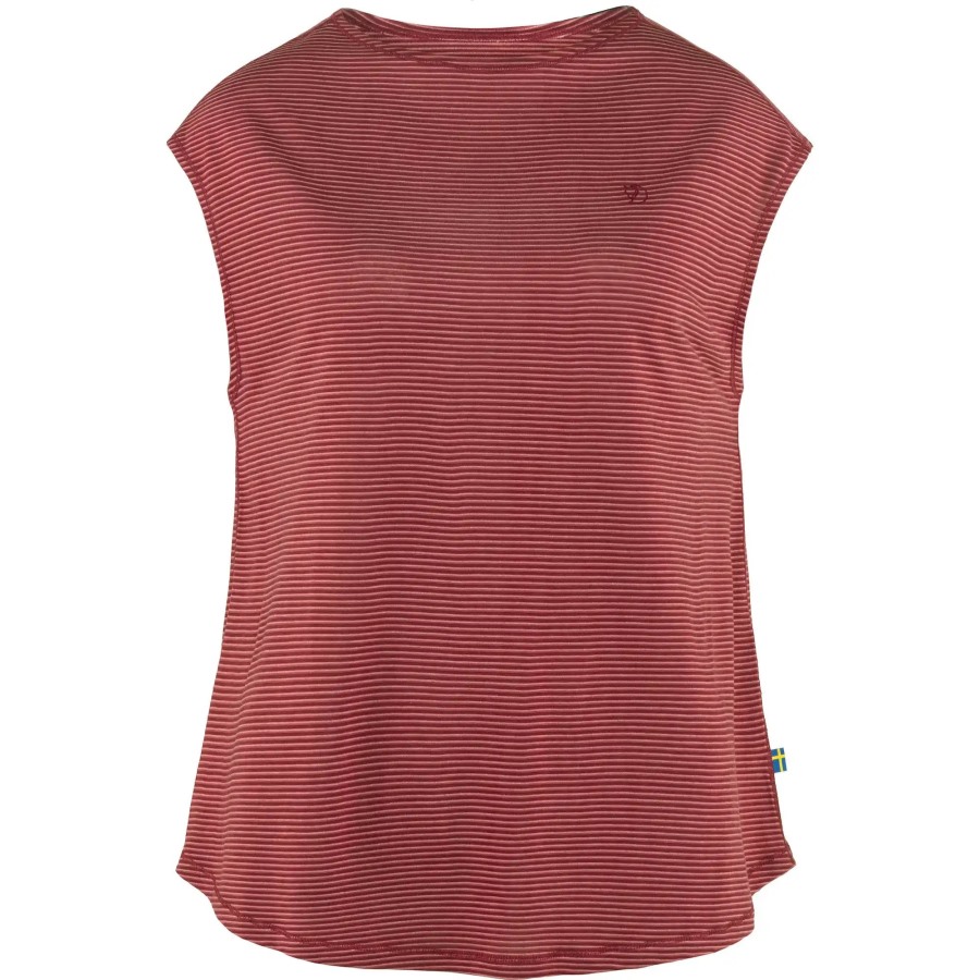 High Coast Cool T-Shirt W Pomegranate Red Fjällräven