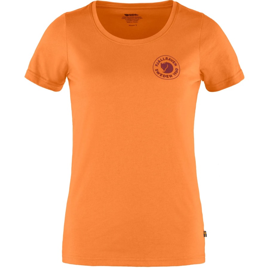 Fjällräven Spicy Orange 1960 Logo T-Shirt W