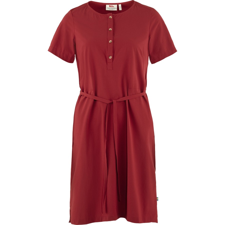 Övik Lite Dress W Fjällräven Pomegranate Red